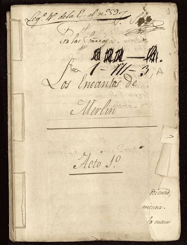 Miniatura de Los encantos de Merlín