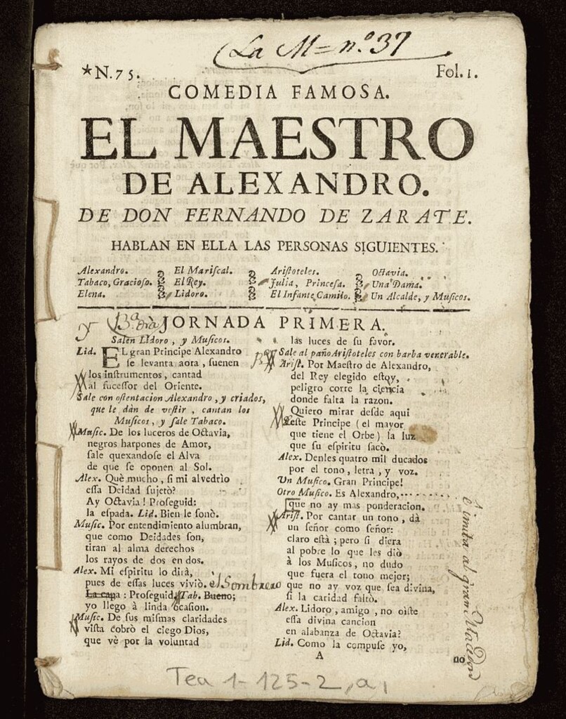 Miniatura de El maestro de Alejandro