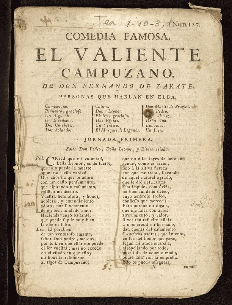Miniatura de El Valiente Campuzano
