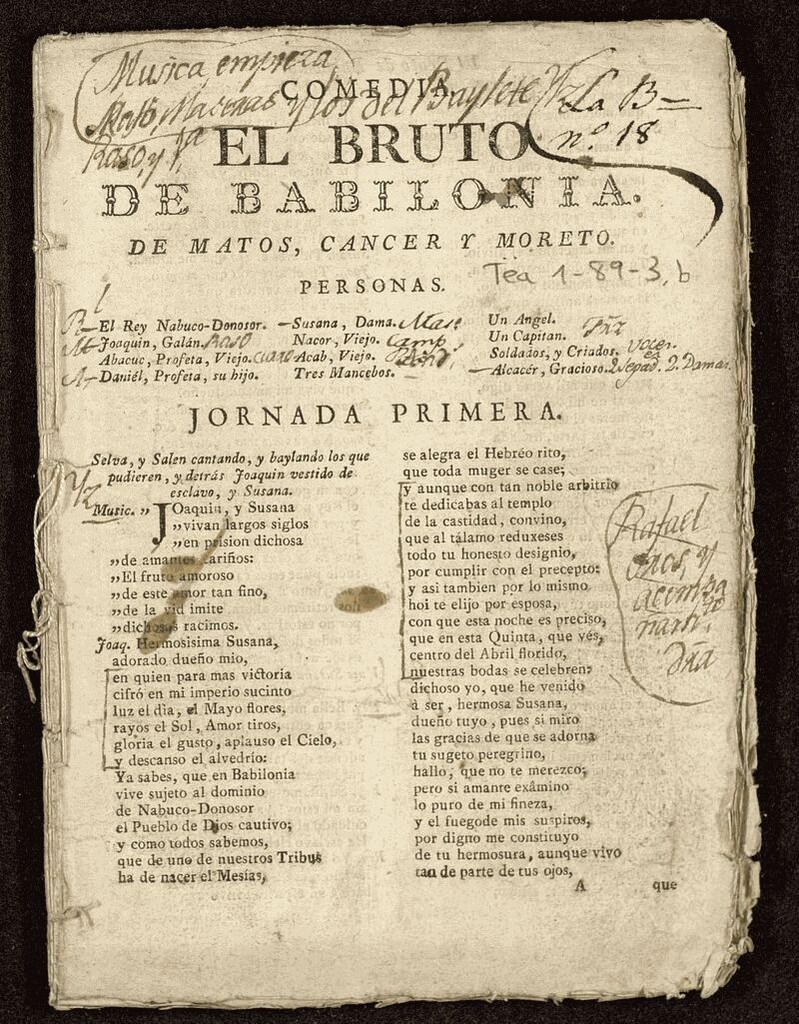 Miniatura de El bruto de Babilonia
