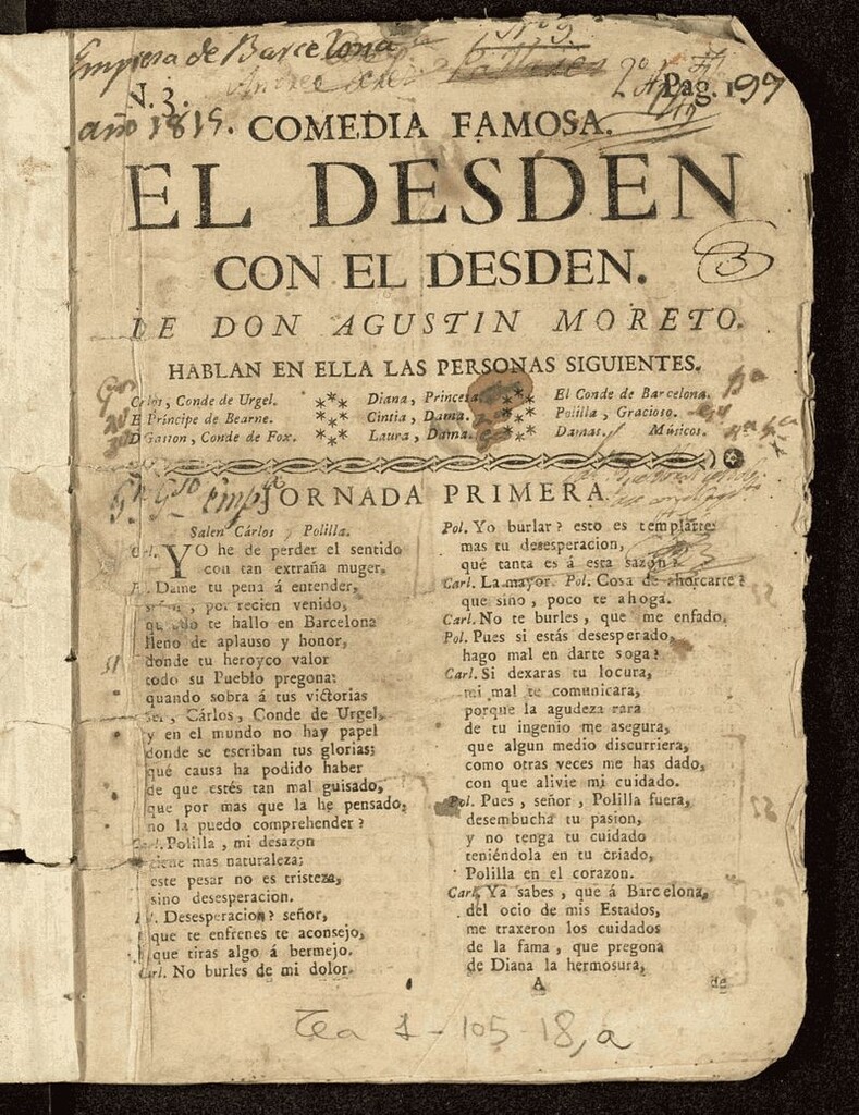 Miniatura de El desdén con el desdén
