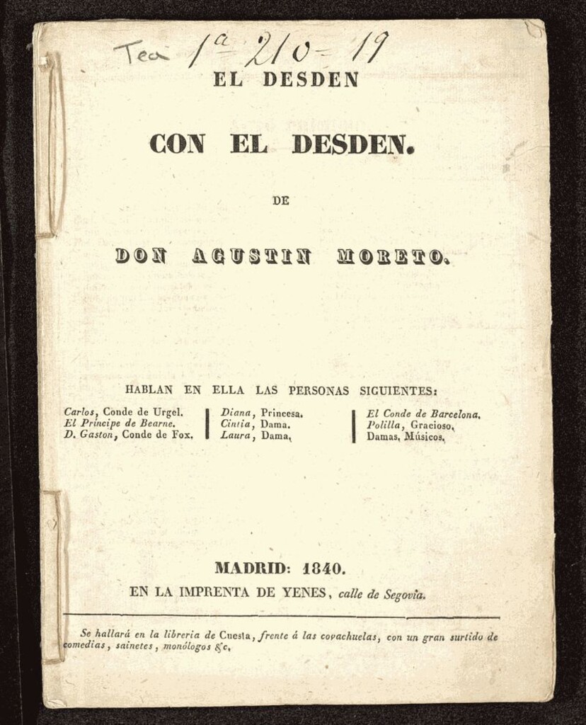 Miniatura de El desdén con el desdén