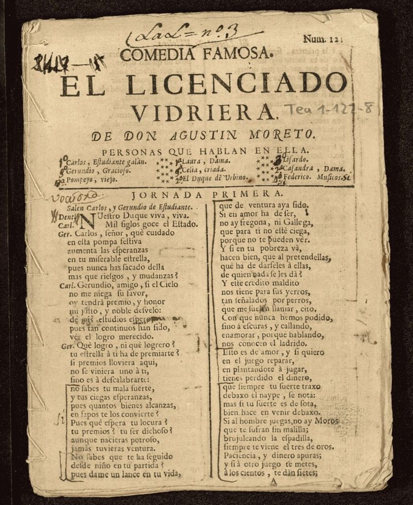 Miniatura de El licenciado Vidriera