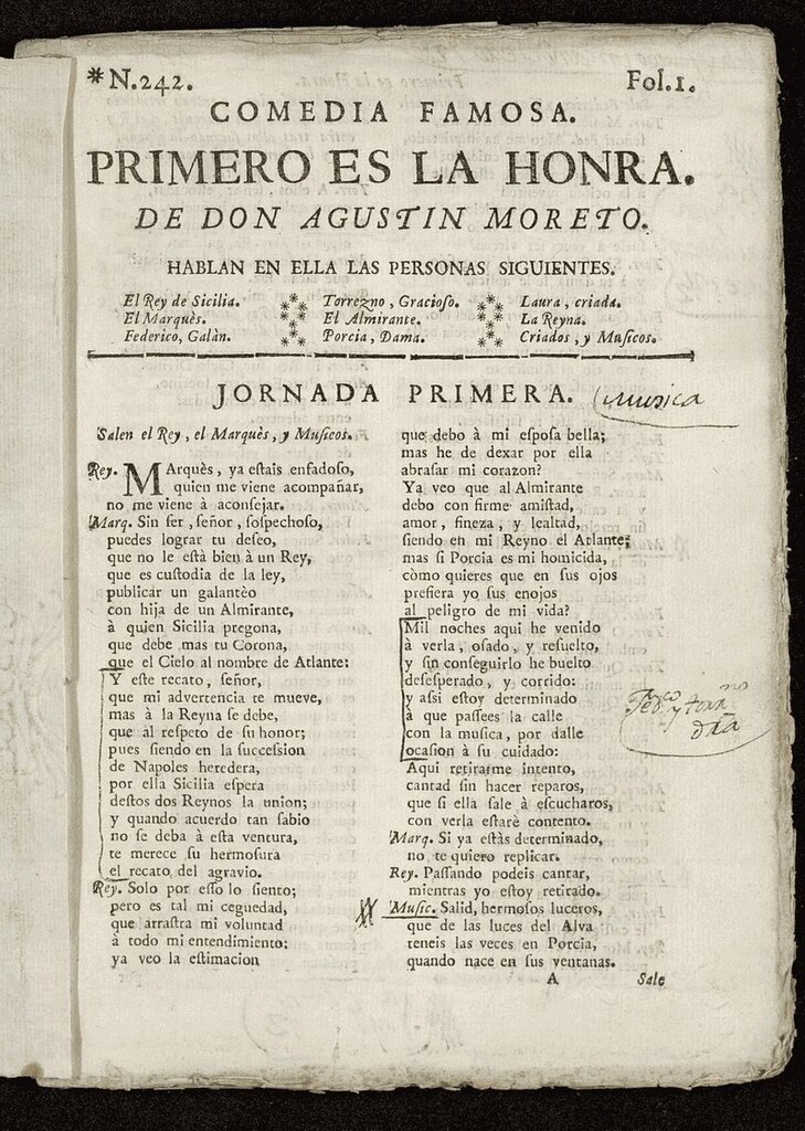 Miniatura de Primero es la honra