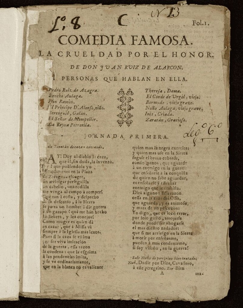 Miniatura de La crueldad por el honor