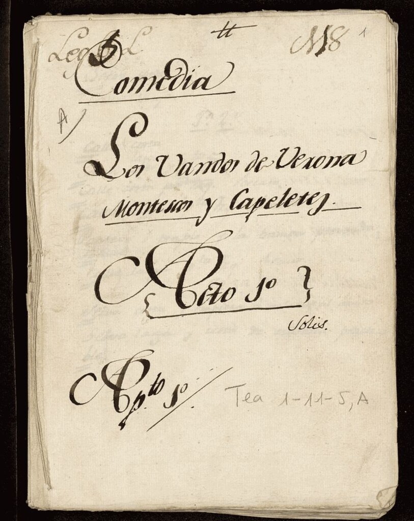 Miniatura de Los vandos de Verona