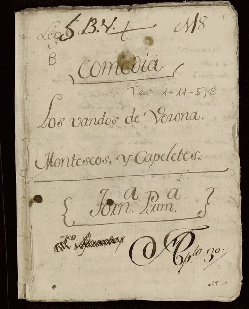 Miniatura de Los vandos de Verona