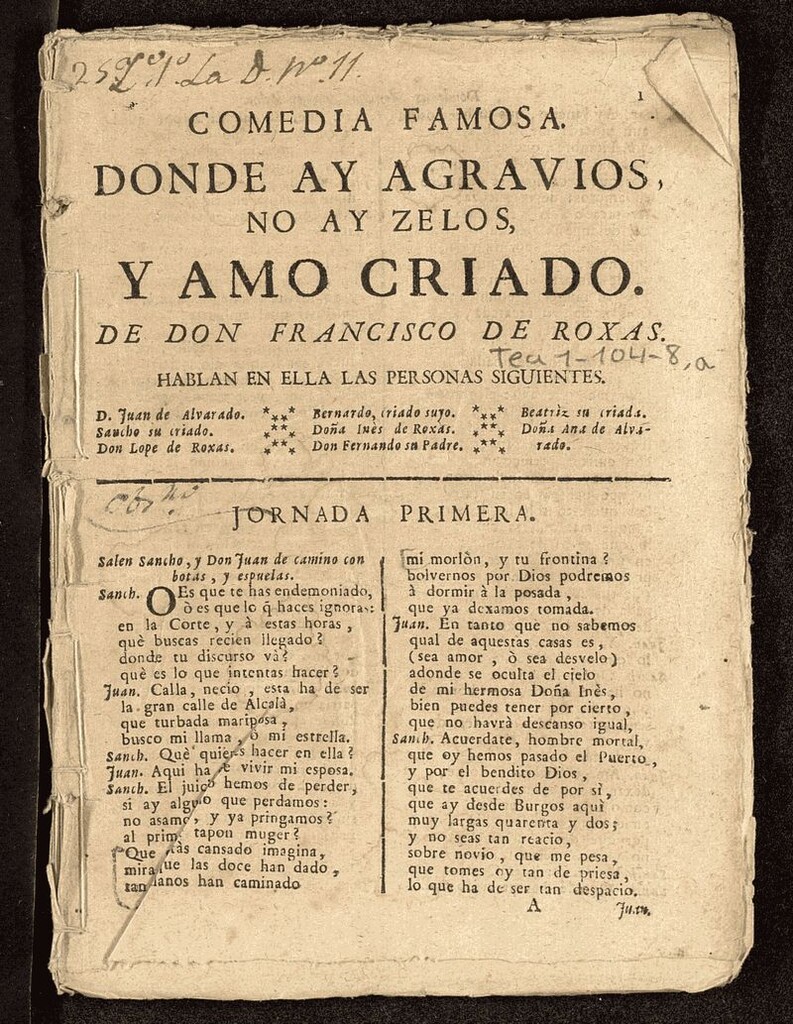 Miniatura de Donde hay agravios no hay celos