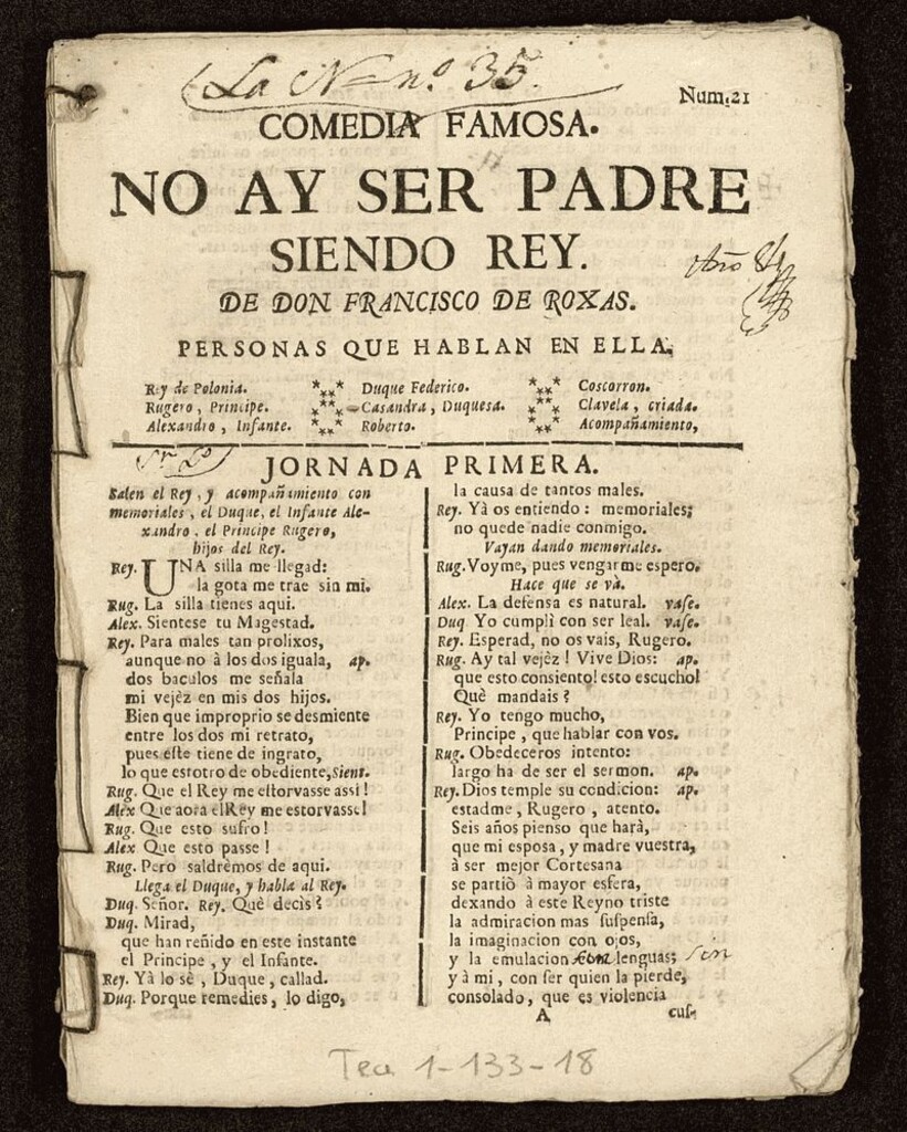 Miniatura de No hay ser padre siendo rey