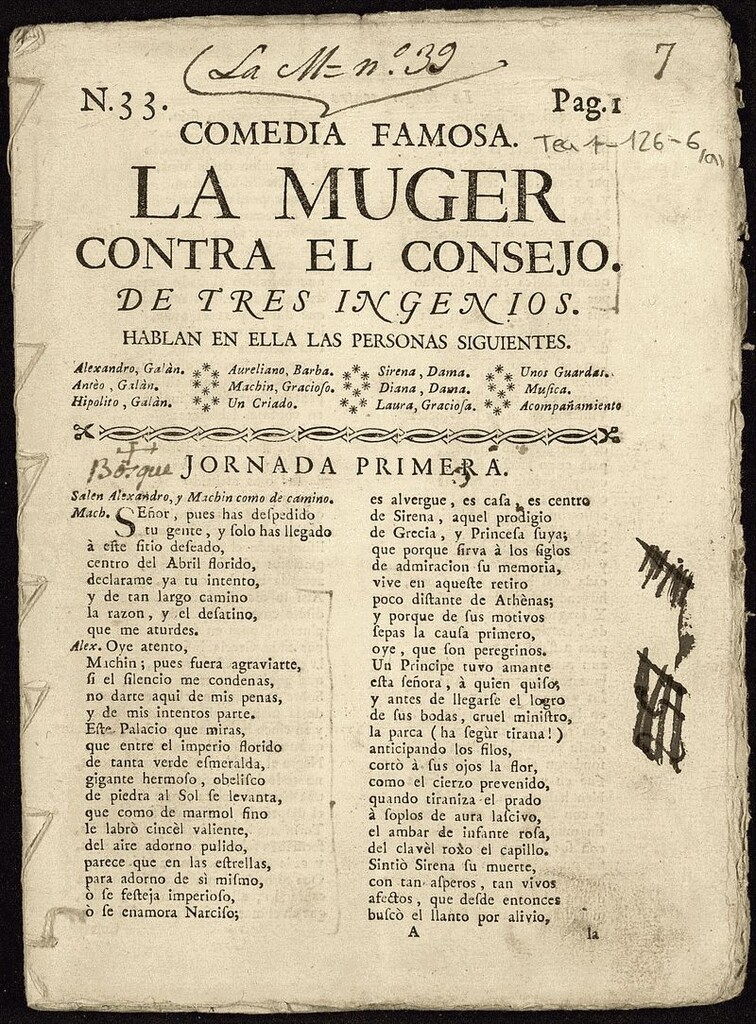 Miniatura de La mujer contra el consejo
