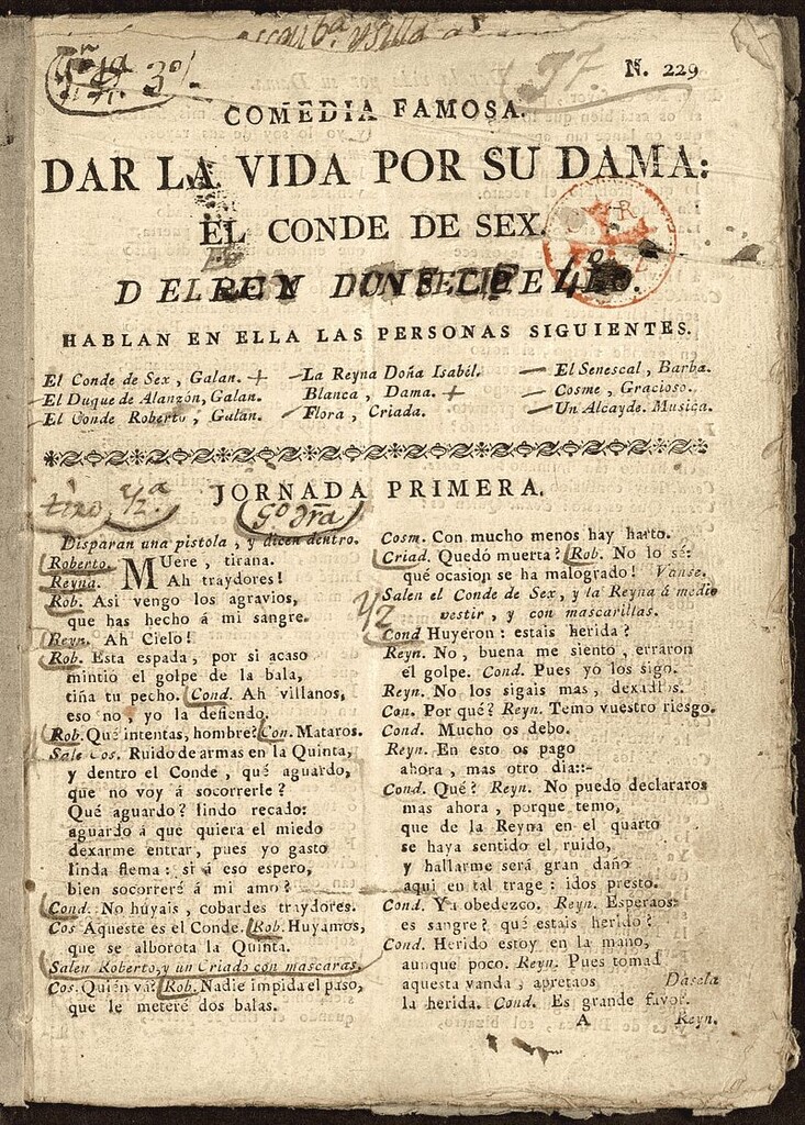 Miniatura de Dar la vida por su dama