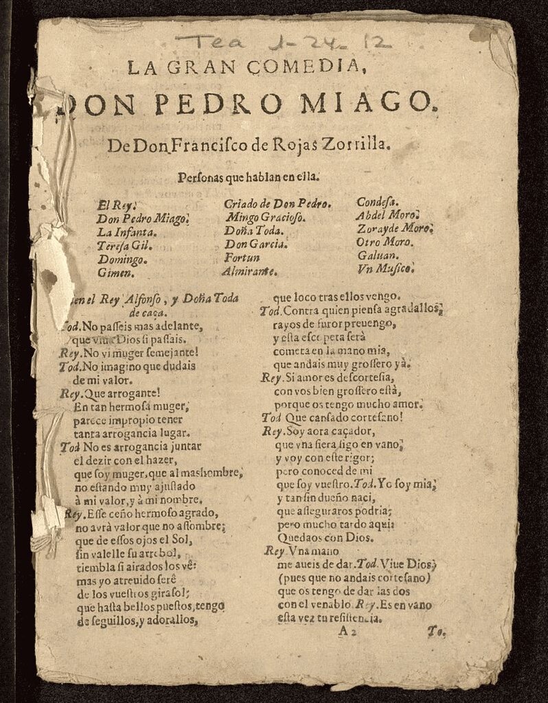 Miniatura de Don Pedro Miago