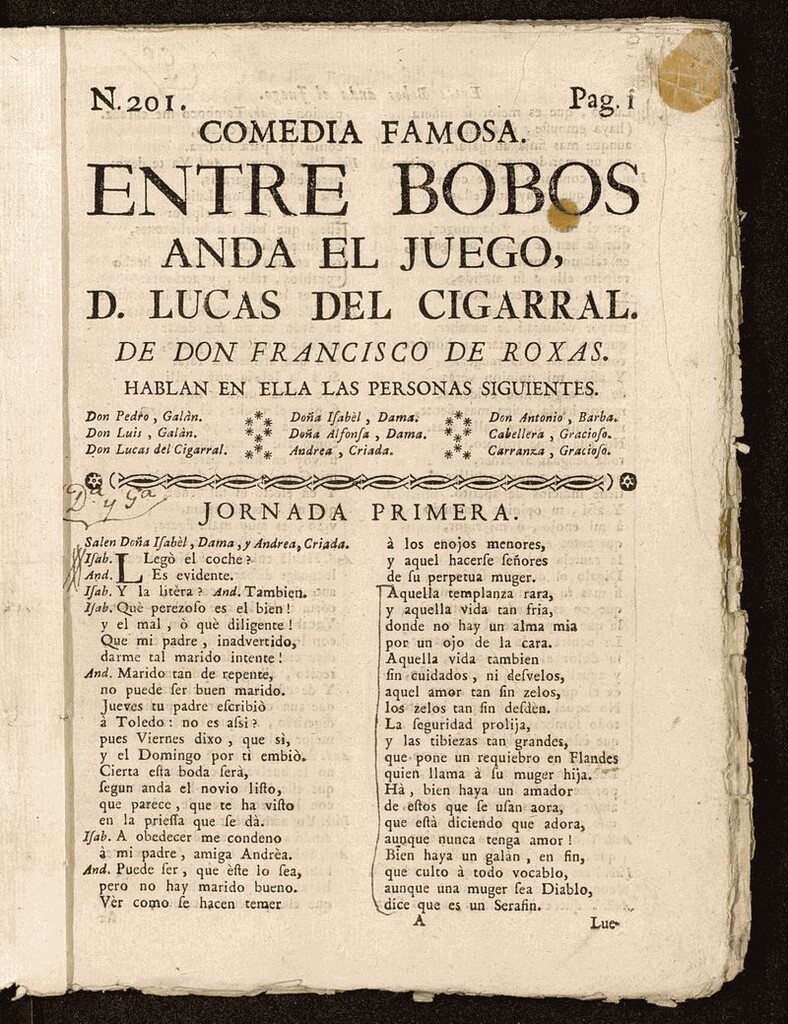 Miniatura de Entre bobos anda el juego