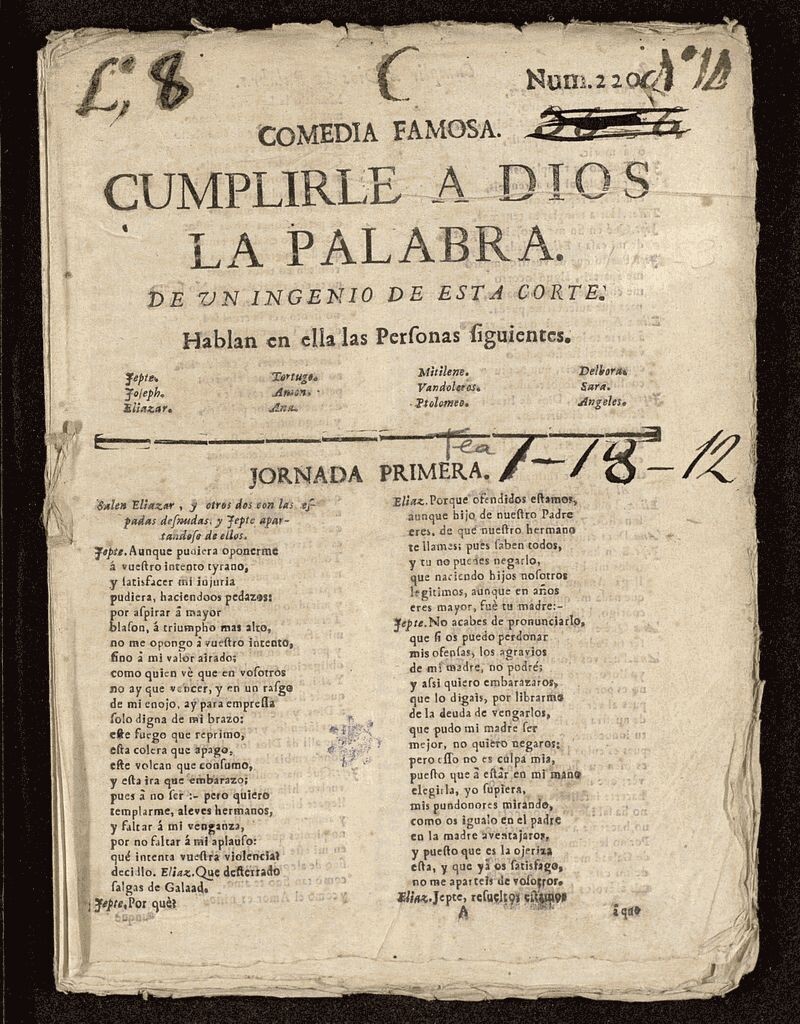 Miniatura de Cumplirle a Dios la palabra