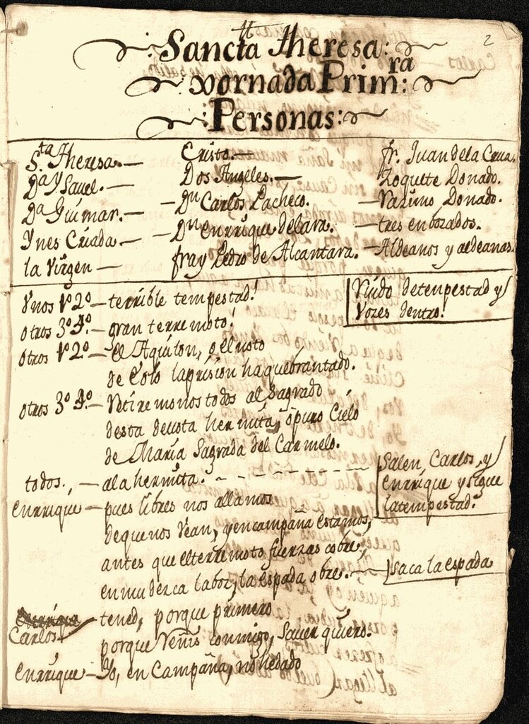 Miniatura de Santa Teresa de Jesús