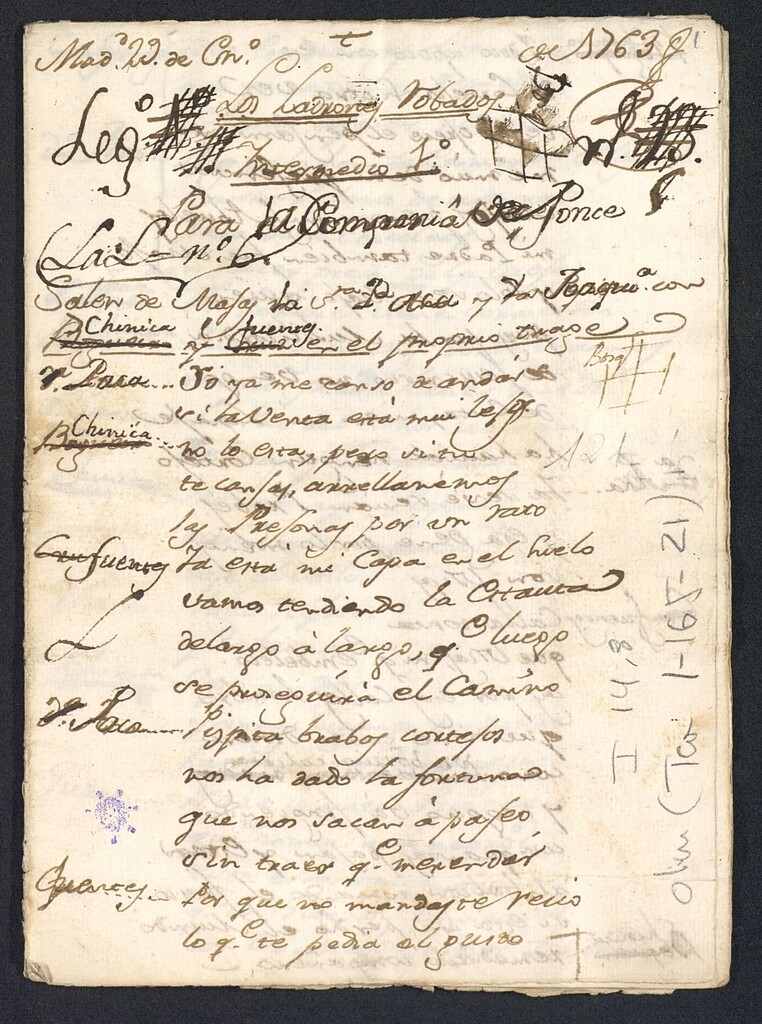 Miniatura de Los ladrones robados : Intermedio 1º Para la Compañía de Ponce