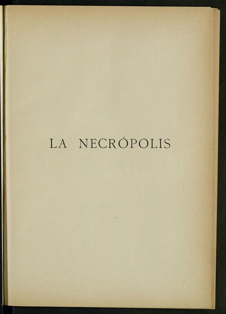 Miniatura de La necrópolis