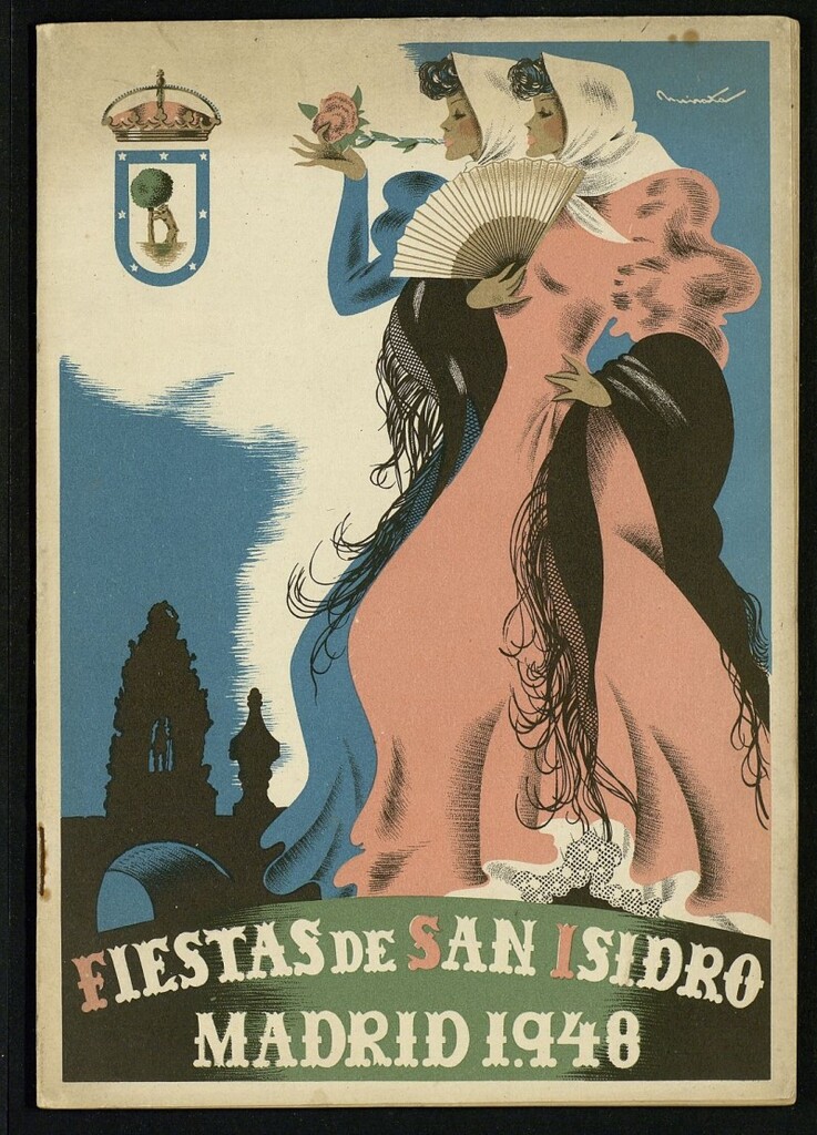 Miniatura de Programa oficial de los Festejos de san Isidro de 1948