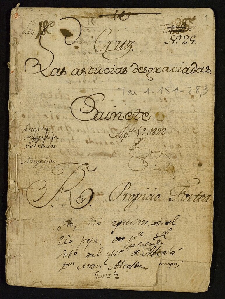Miniatura de Las astucias desgraciadas