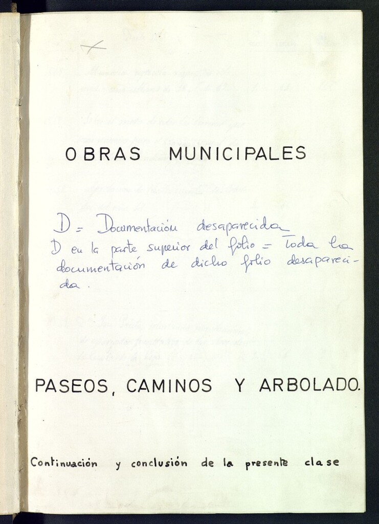 Miniatura de Inventario de Secretaría (Tomo 46) : obras municipales 1849-1897
