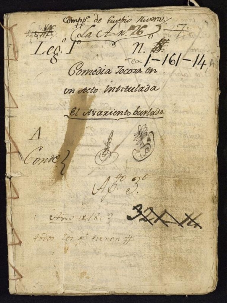Miniatura de El Avariento burlado