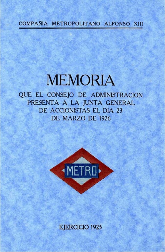 Miniatura de Memoria que el Consejo de Administración presenta a la Junta General de Accionistas del día 23 de marzo de 1926: Ejercicio 1925