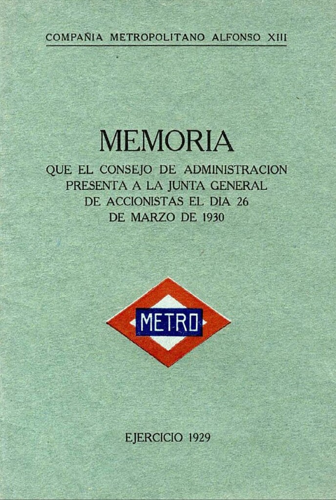 Miniatura de Memoria que el Consejo de Administración presenta a la Junta General de Accionistas del día 26 de marzo de 1930: Ejercicio 1929