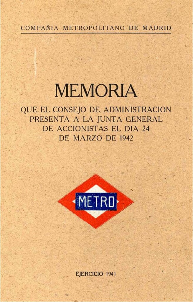 Miniatura de Memoria que el Consejo de Administración presenta a la Junta General de Accionistas del día 24 de marzo de 1942: Ejercicio 1941