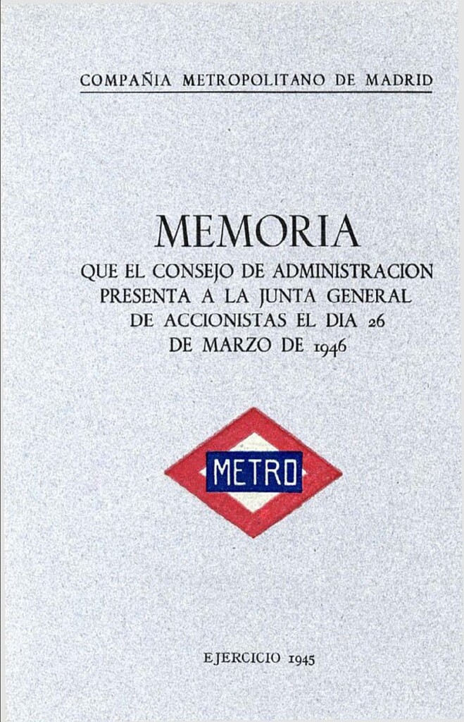 Miniatura de Memoria que el Consejo de Administración presenta a la Junta General de Accionistas del día 26 de marzo de 1946: Ejercicio 1945