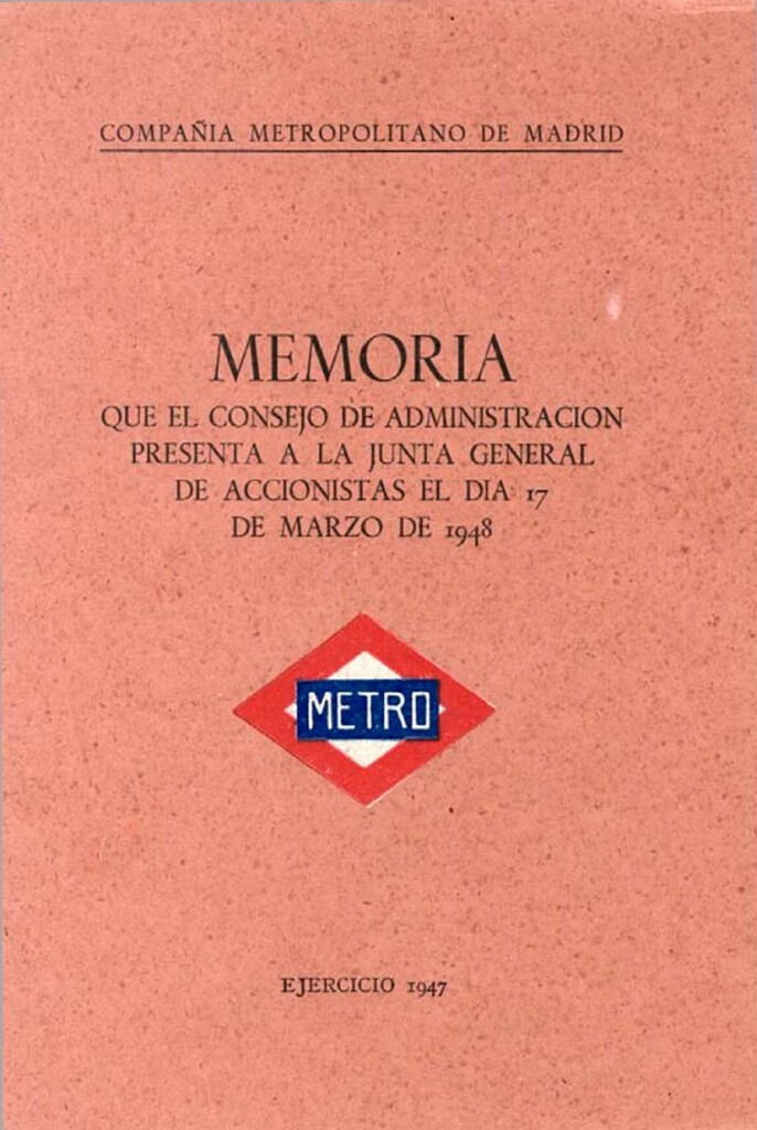 Miniatura de Memoria que el Consejo de Administración presenta a la Junta General de Accionistas del día 17 de marzo de 1948: Ejercicio 1947