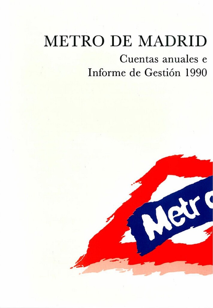 Miniatura de Cuentas anuales e informe de gestión 1990