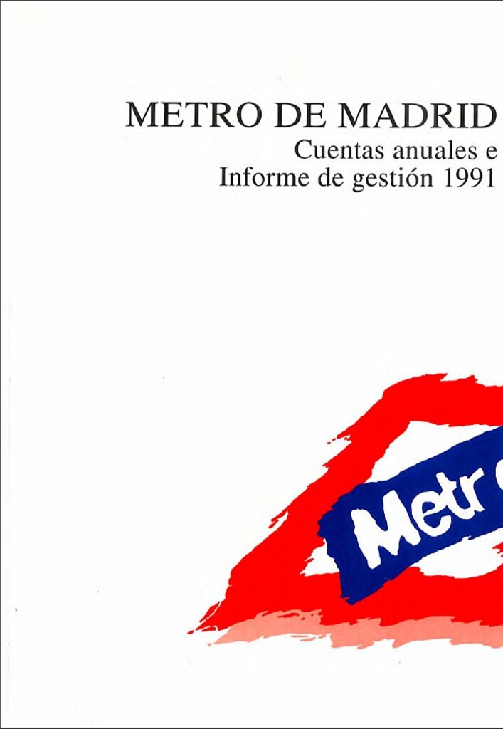 Miniatura de Cuentas anuales e informe de gestión 1991