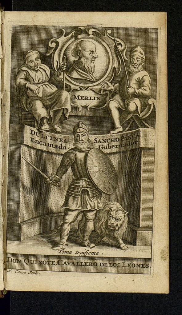 Miniatura de Histoire de l´admirable Don Quixotte de la Manche: tome troisieme