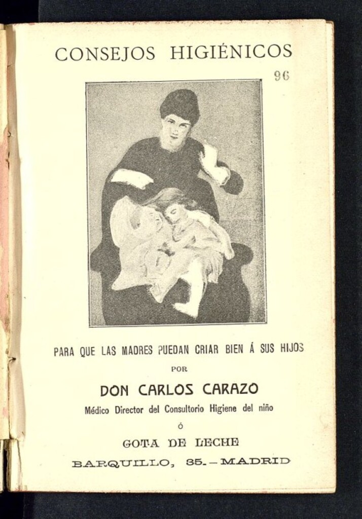 Miniatura de Consejos higiénicos para que las madres puedan criar bien a sus hijos