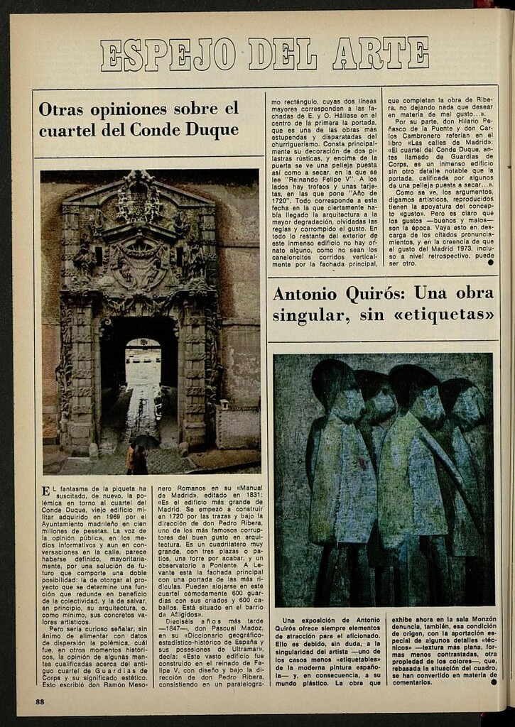 Miniatura de Otras opiniones sobre el cuartel del Conde Duque