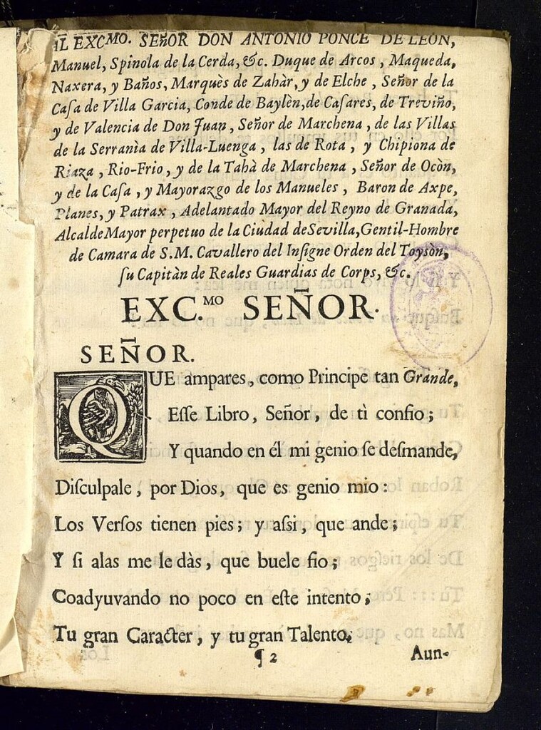 Miniatura de Poesias lyricas y joco-serias