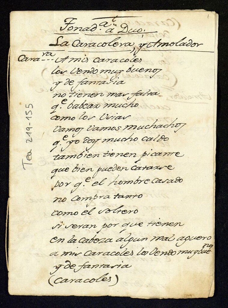 Miniatura de La caracolera y el amolador