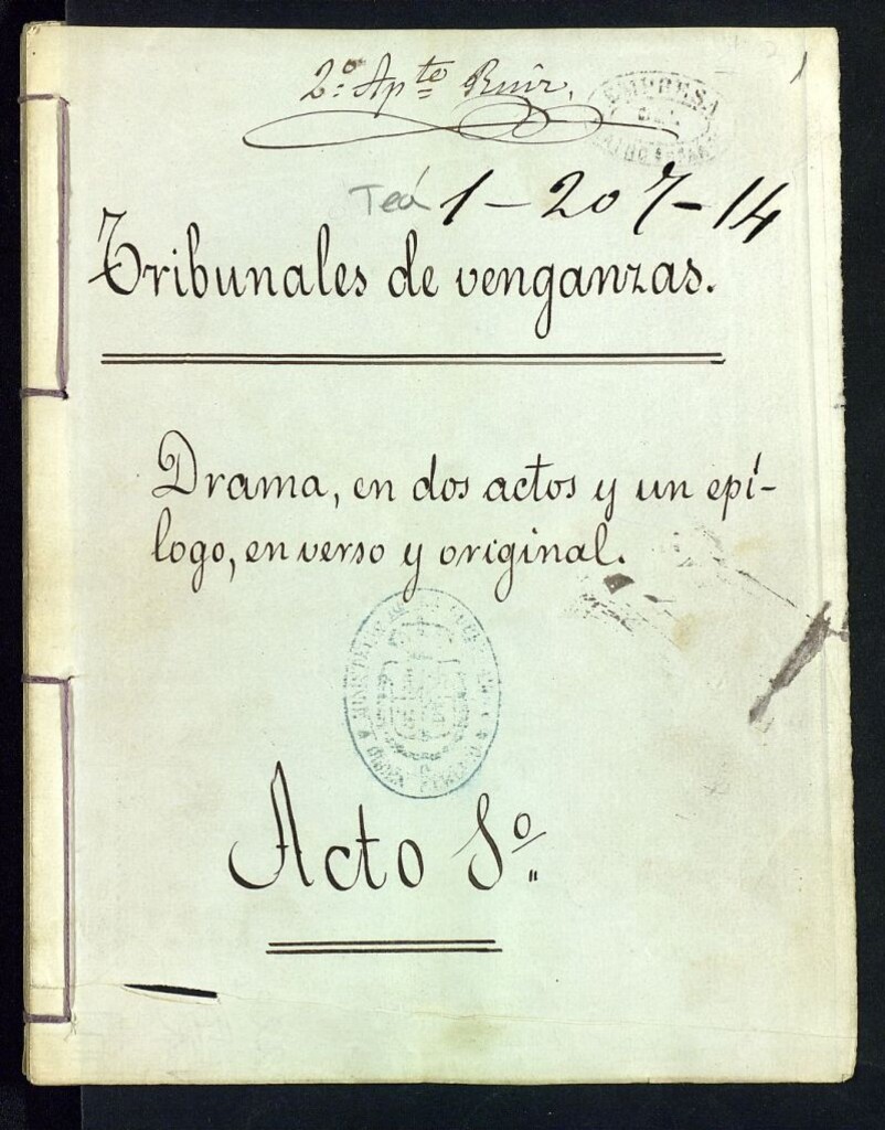 Miniatura de Tribunales de venganzas