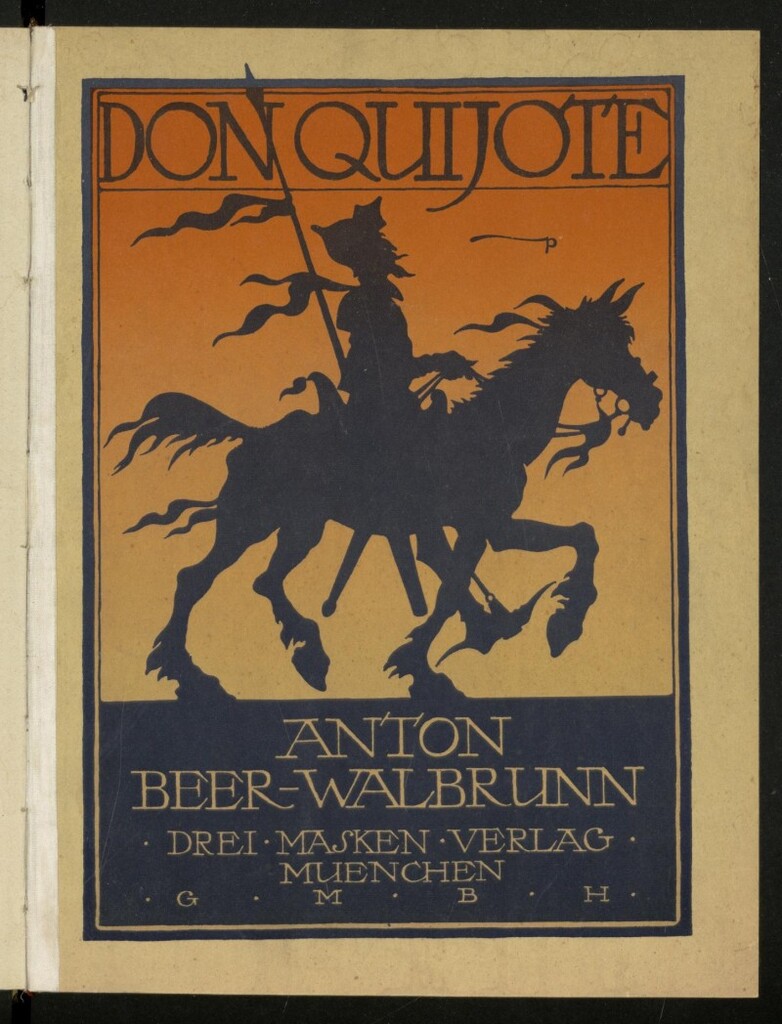Miniatura de Don Quijote der sinnreiche Junker von der Mancha