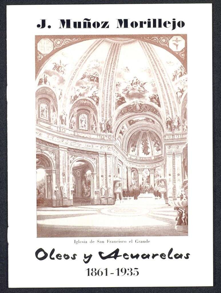 Miniatura de Oleos y Acuarelas de J. Muñoz Morillejo 1861-1935