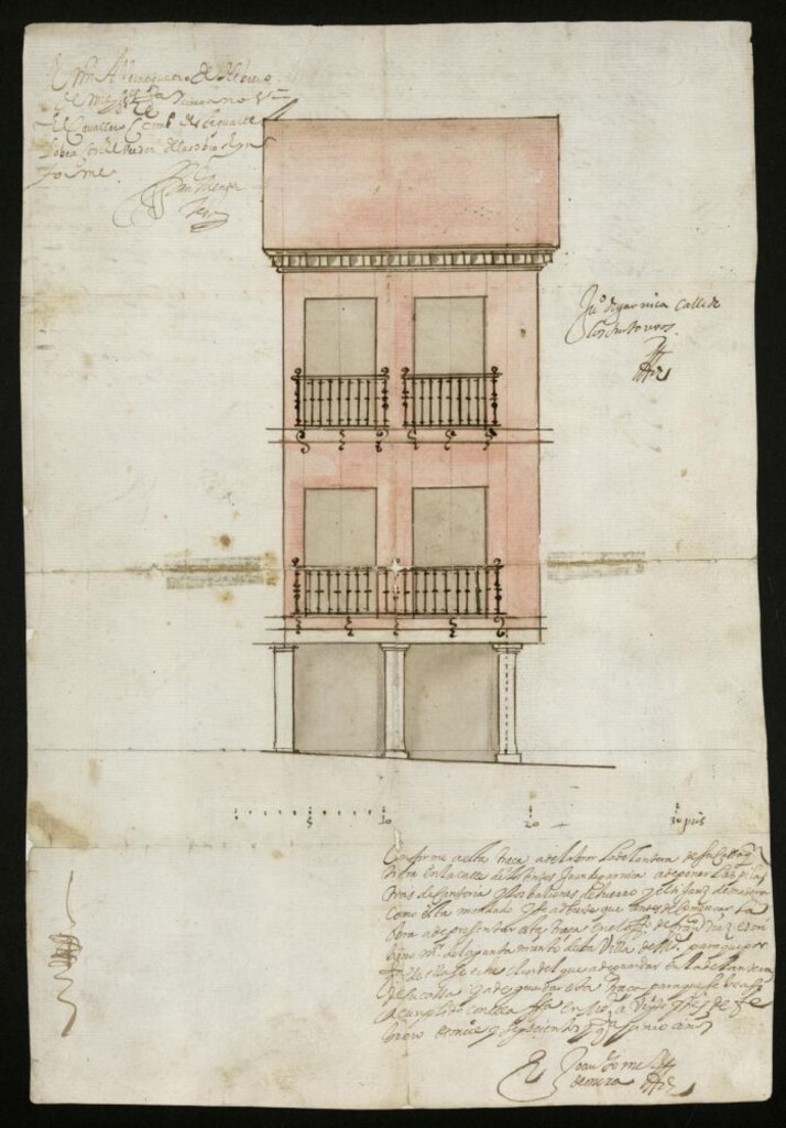 Miniatura de Casa de Juan de Garnica en la calle de los Tintes.