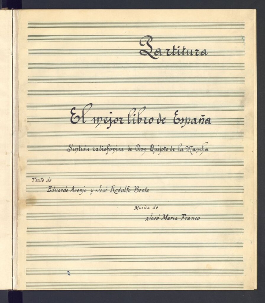 Miniatura de El mejor libro de España: síntesis radiofónica de Don Quijote de la Mancha