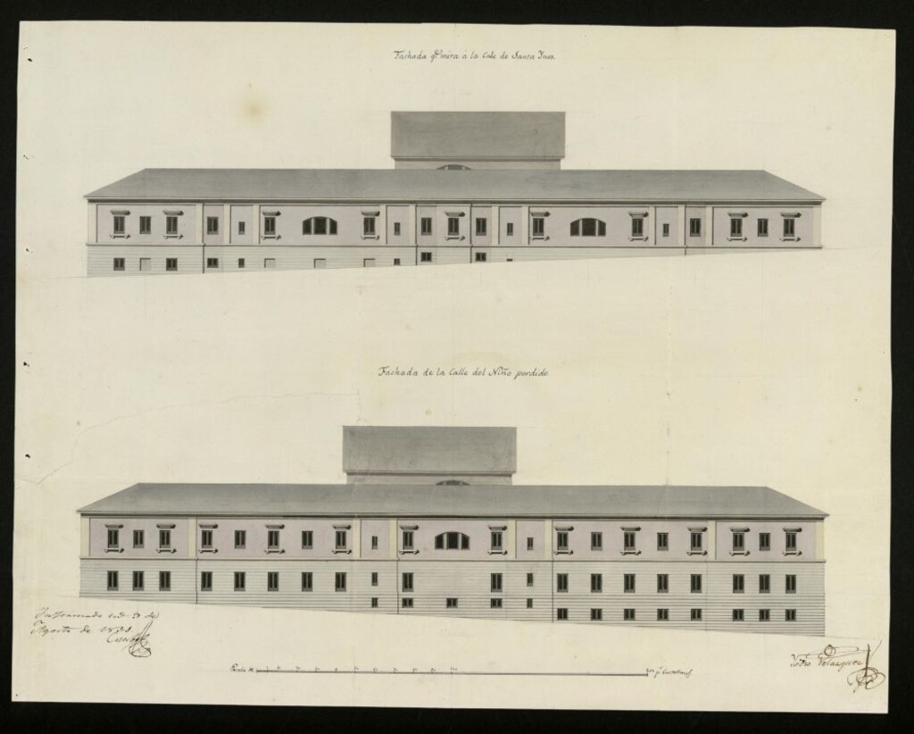 Miniatura de Planos del Colegio de Medicina de San Carlos