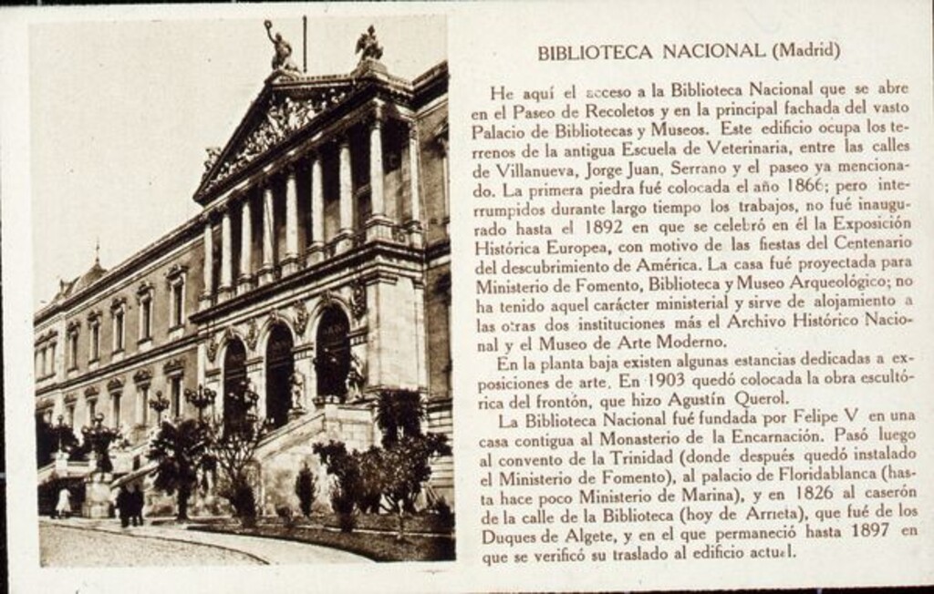 Miniatura de Biblioteca Nacional