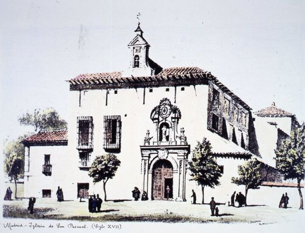 Miniatura de Iglesia de San Pascual. (Siglo XVII)
