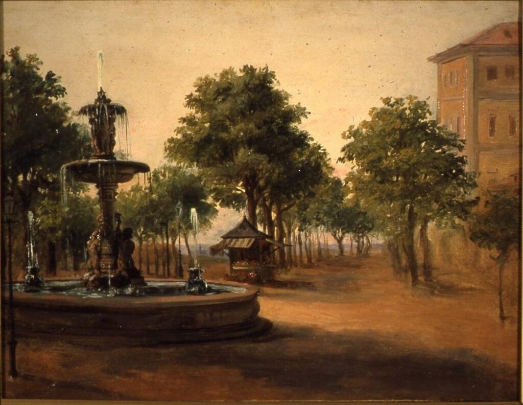 Miniatura de Fuente de la Alcachofa, en Atocha