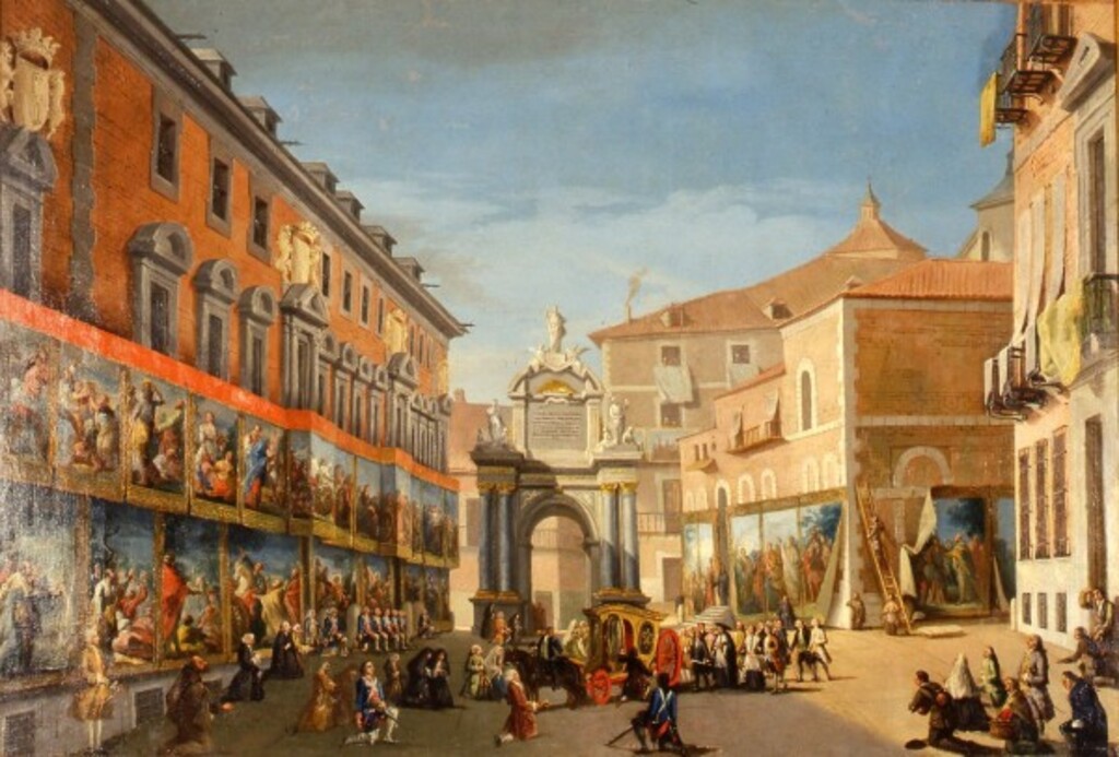 Miniatura de Arco de Triunfo de Santa María, en la calle Mayor