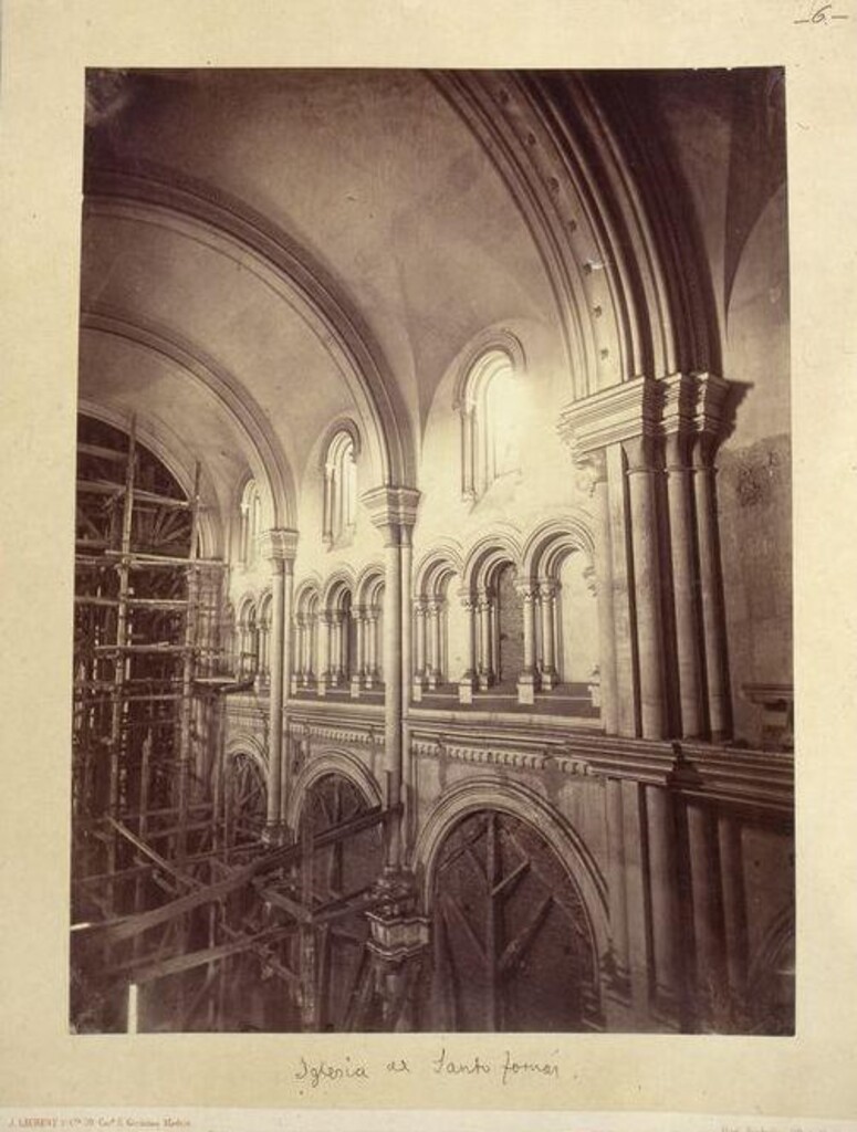 Miniatura de Interior de la Iglesia de Santo Tomás