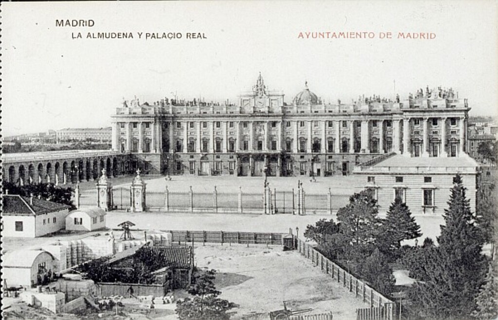 Miniatura de La Almudena y Palacio Real
