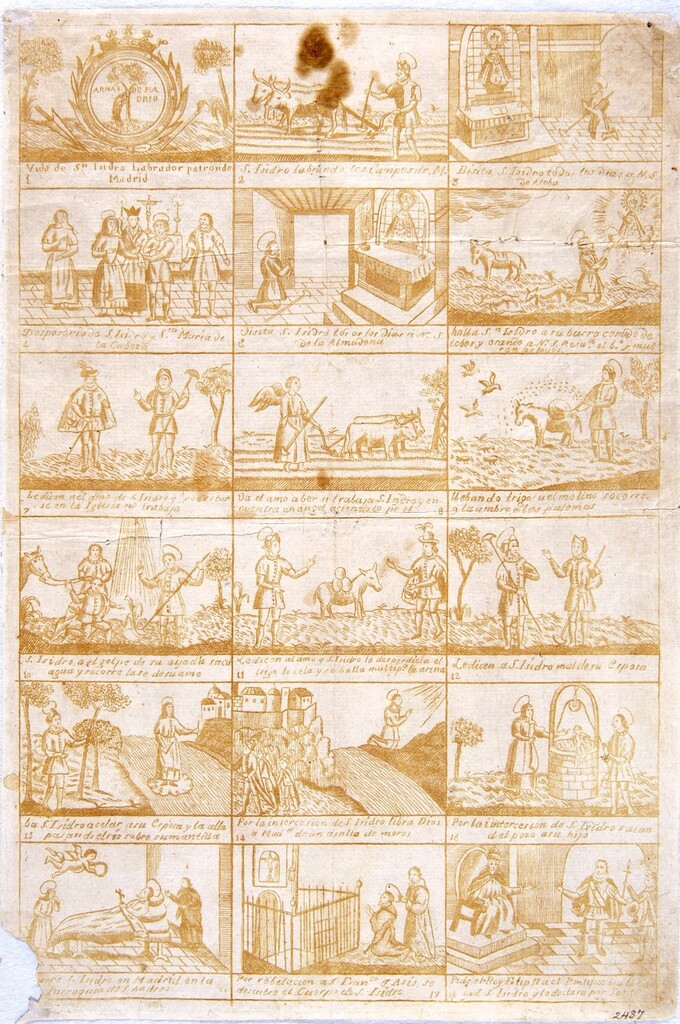 Miniatura de Vida de San Isidro Labrador